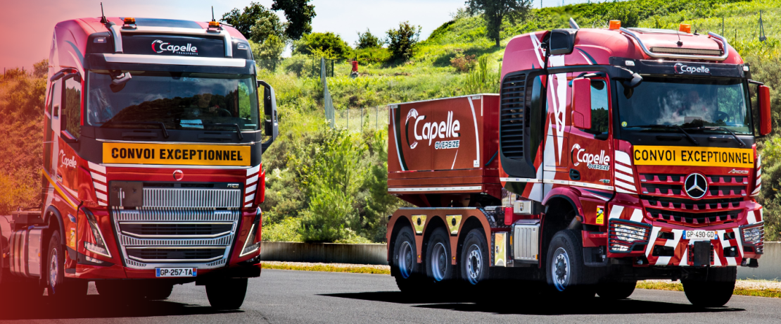 Transports Capelle nouvelles décorations camions.