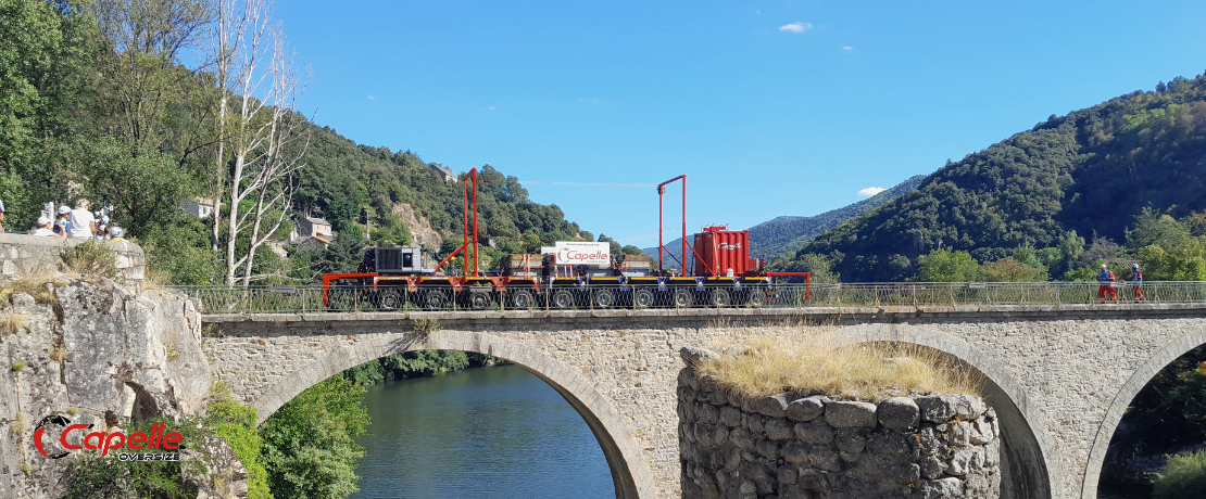 Test run sur pont