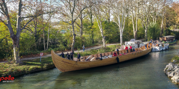 Mise à l'eau du drakkar Orkan
