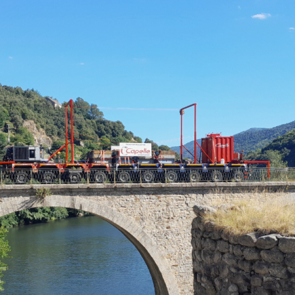 Test run sur pont